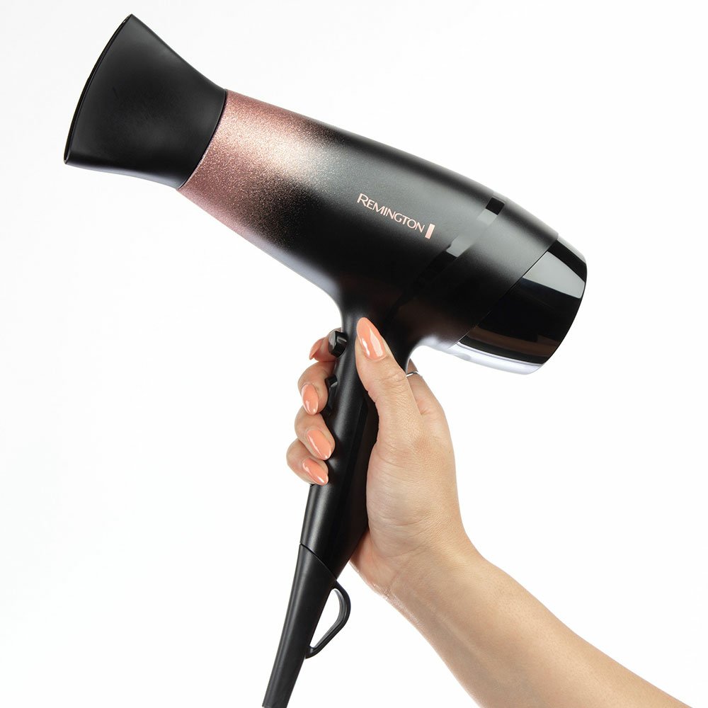 REMINGTON HAIRDRYER D5305 ROSE SHIMMER IONIC 2200W