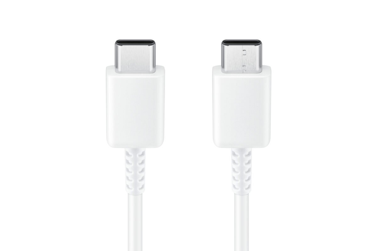 SAMSUNG CHARGING CABLE TYPE-C TO TYPE-C 1M/EP-DA705BWE WHITE